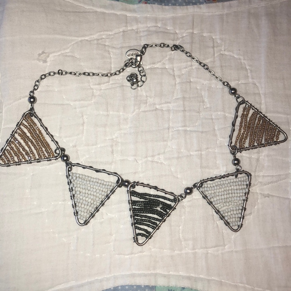 American Eagle Beaded Necklace